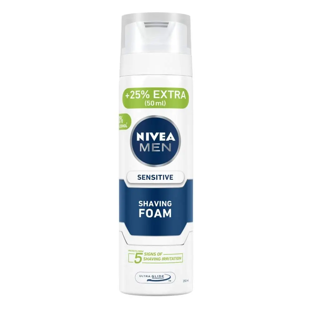 Nivea Men Sensitive Shaving Foam (250 ml)