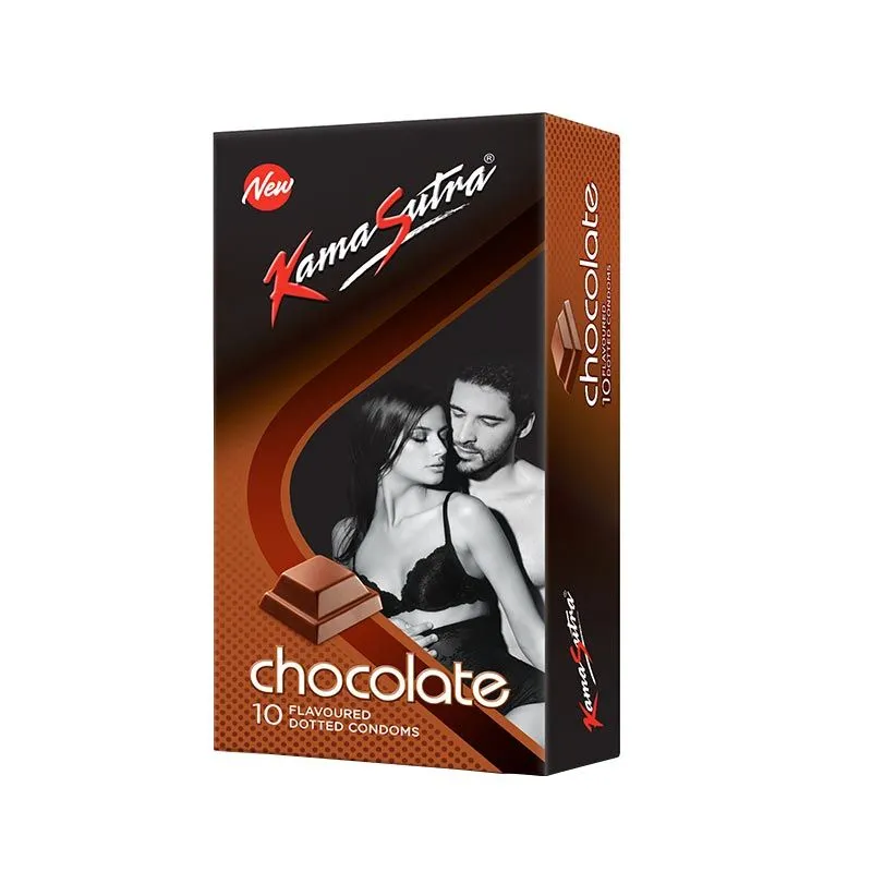 Kamasutra Chocolate Dotted Condoms