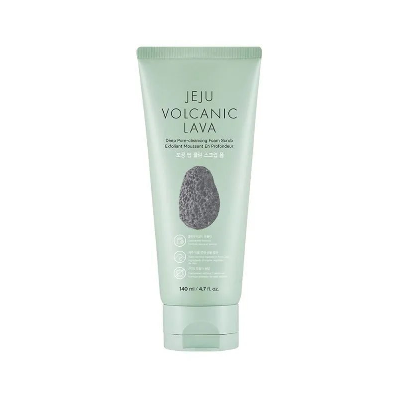 The Face Shop Jeju Volcanic Lava Scrub Foam