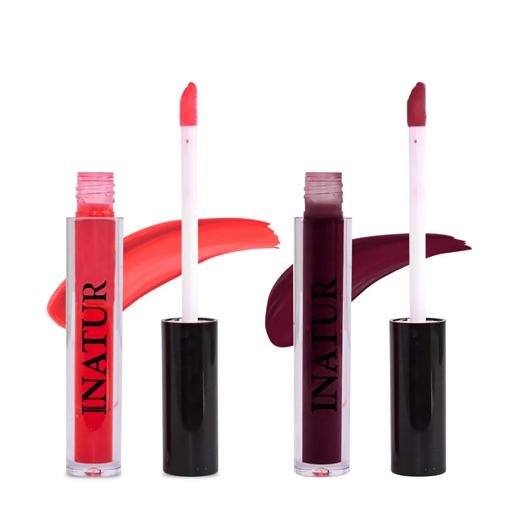 Inatur Lip Gloss Attitude & Wine