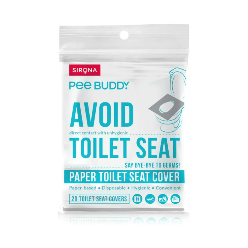 PeeBuddy Disposable Toilet Seat Cover - 20 Seat Covers(Pack of 3)