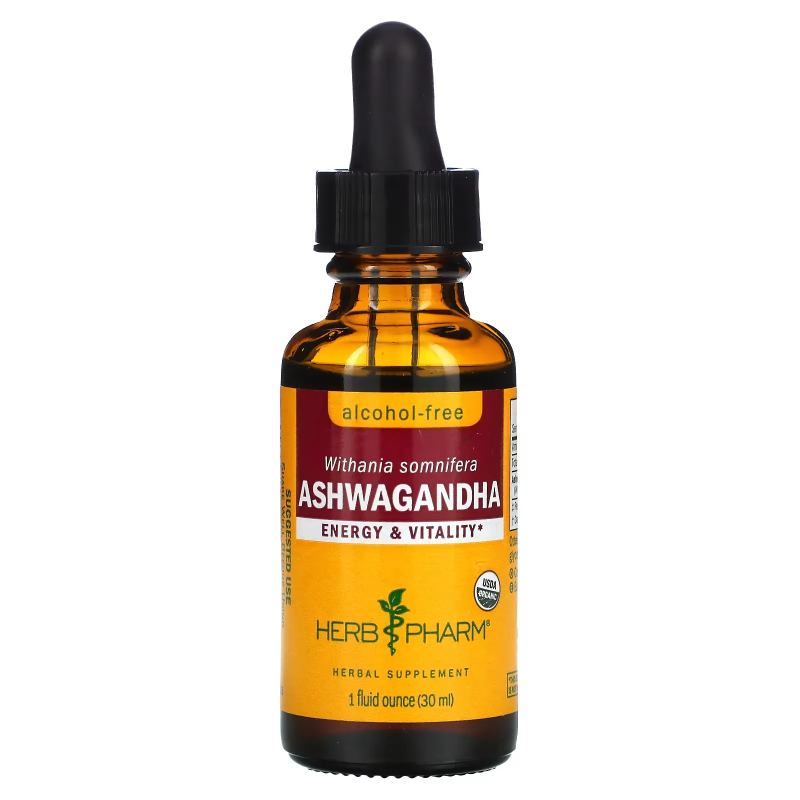 Ashwagandha, Alcohol-free, 1 fl oz (30 ml)