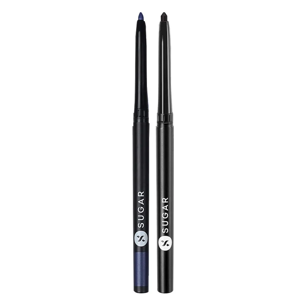 SUGAR Kohl Of Honour Intense Kajal - 01 Black Out & 04 True Blue