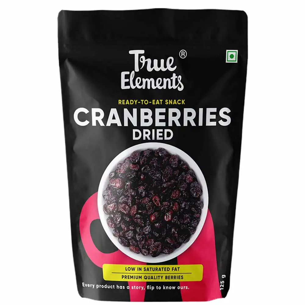 True Elements Cranberries,  Natural  125 g