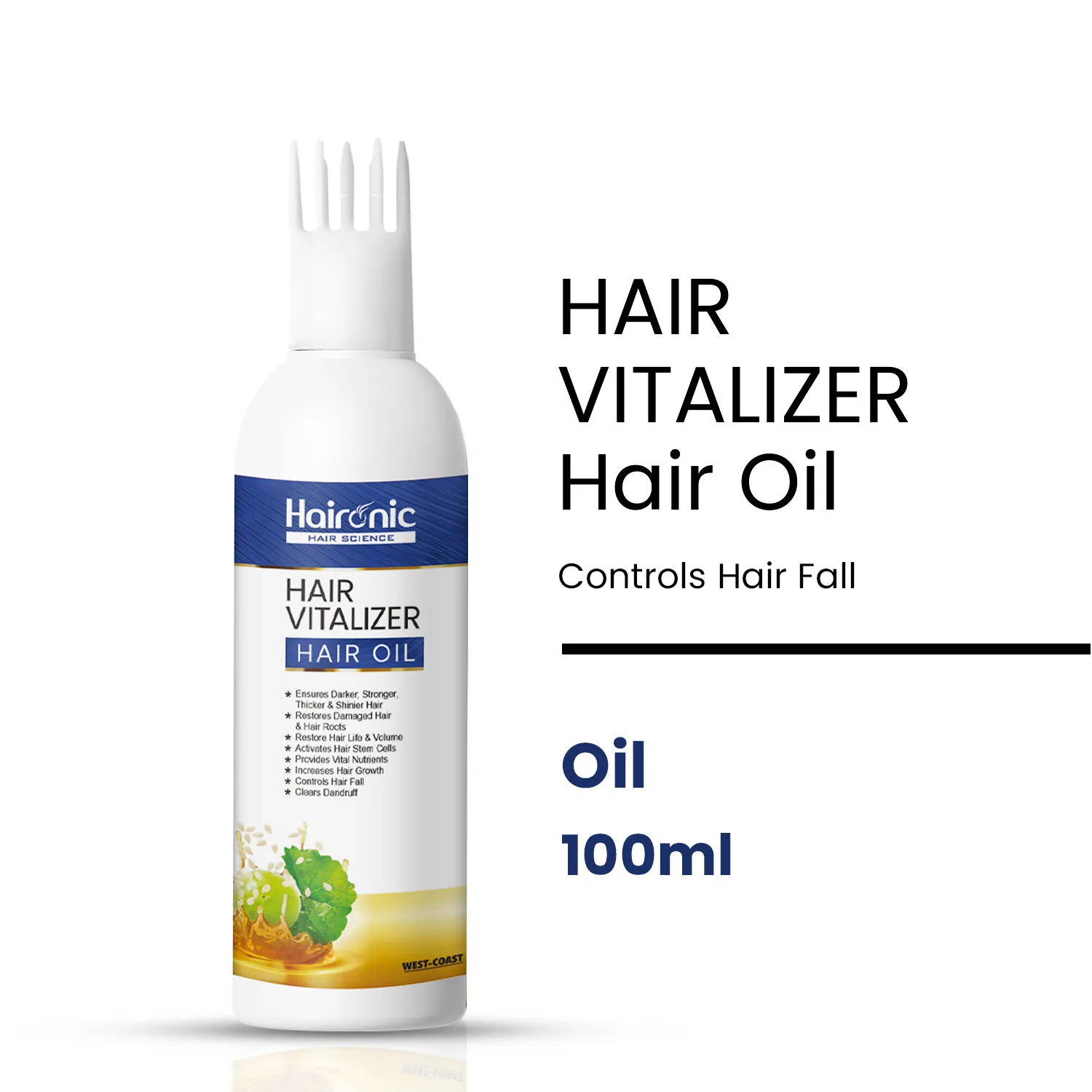 Haironic Hair Science Hair Vitalizer Hair Oil Prevents Hair Fall, Restore Damaged Hair