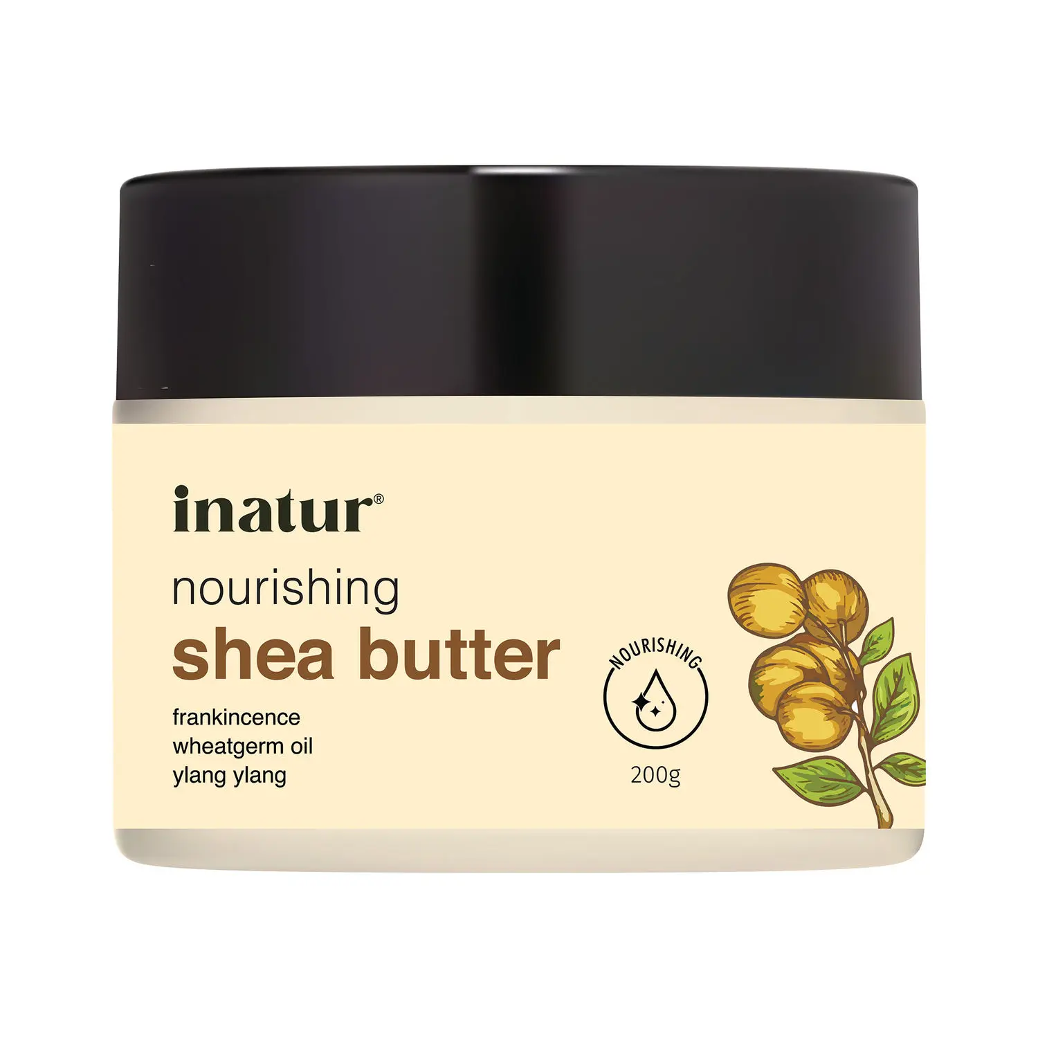 Inatur Shea Body Butter for Dry Skin-200 g