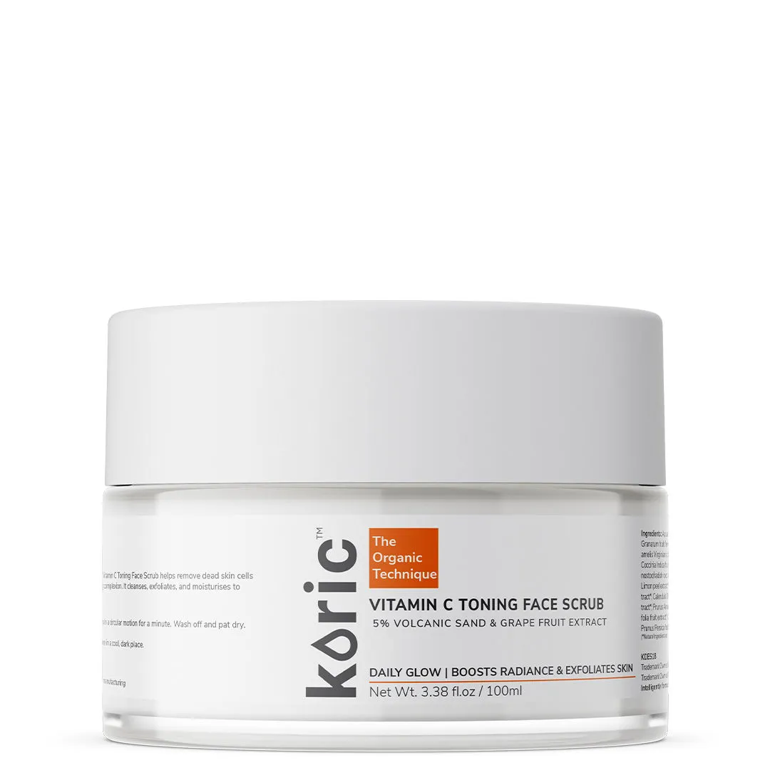 Koric Vitamin C Toning Face Scrub