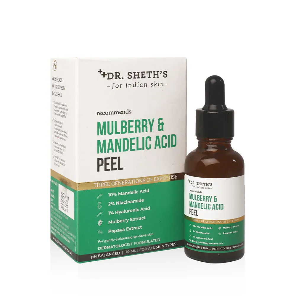 Dr. Sheth's Mulberry & Mandelic Acid Peel (30 ml)