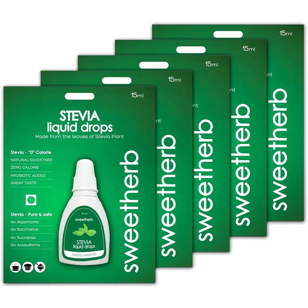 Sweetherb Stevia Sugarfree Liquid,  75 ml