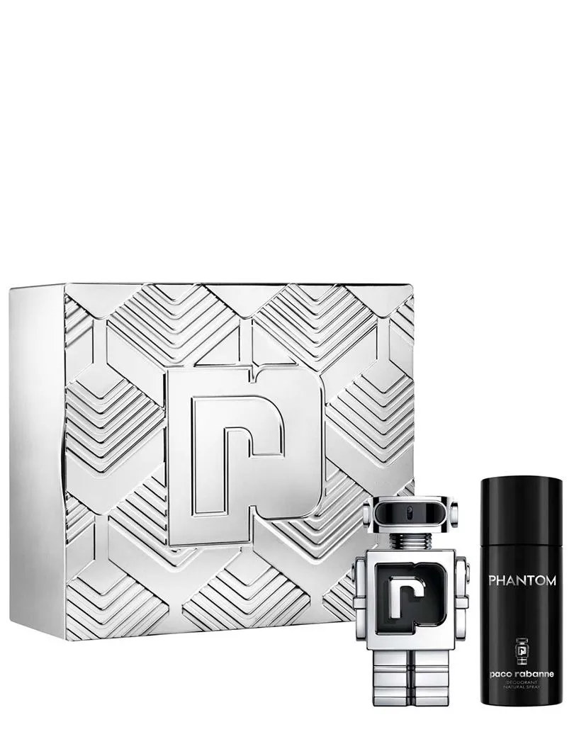 Paco Rabanne Phantom For Men Eau De Toilette With Deodorant