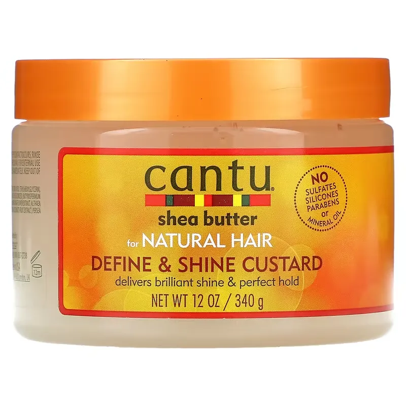 Shea Butter for Natural Hair, Define & Shine Custard, 12 oz (340 g)