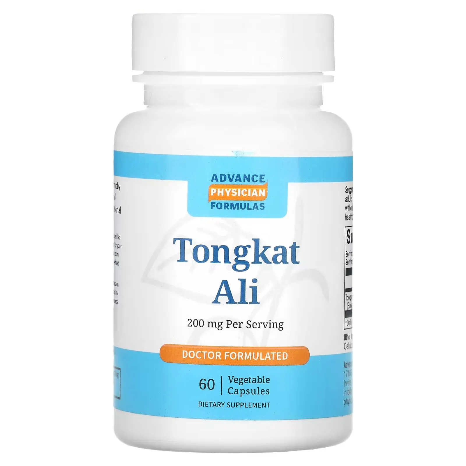 Tongkat Ali, 200 mg, 60 Vegetable Capsules