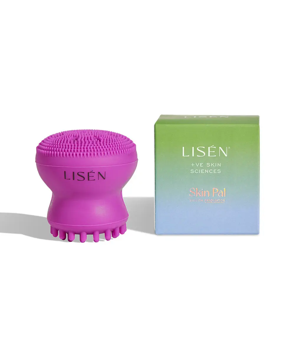 LISEN Skin Pal, 1 Unit Silicon Exfoliator | (Women & Men) - Assorted