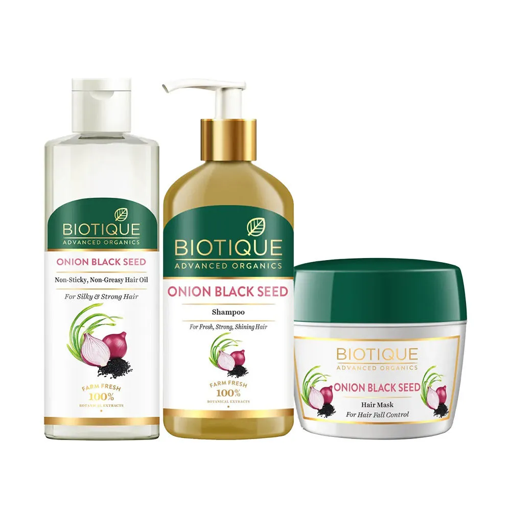 Biotique Onion Haircare Range Combo