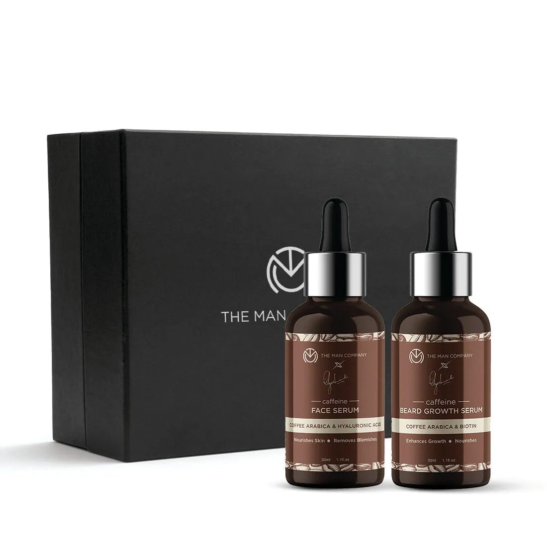 The Man Company Caffeine Face Serum With Beard Growth Serium