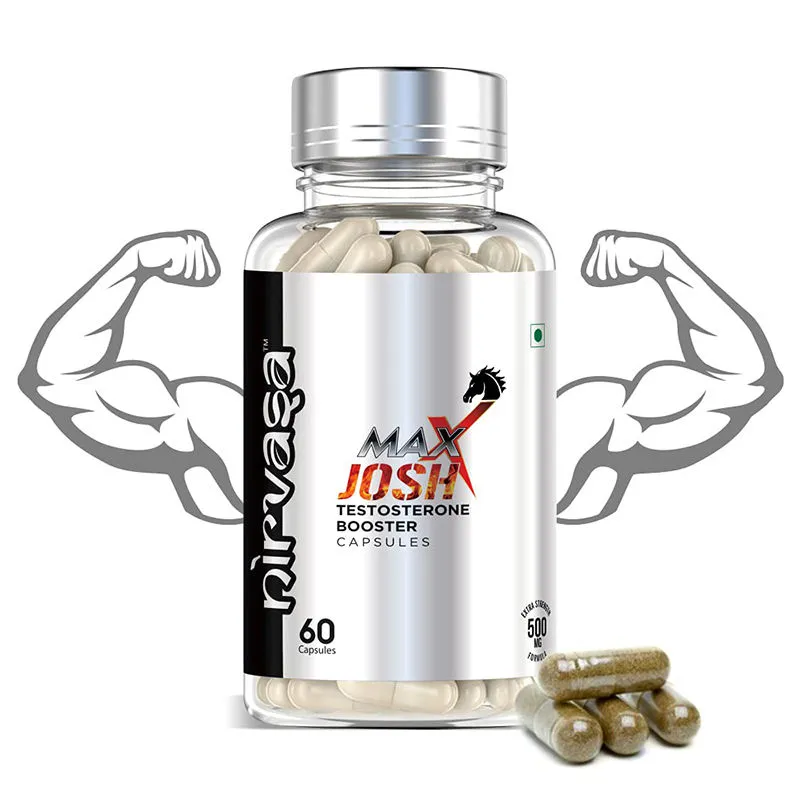 Nirvasa Maxx Josh Testosterone Booster Supplement For Men