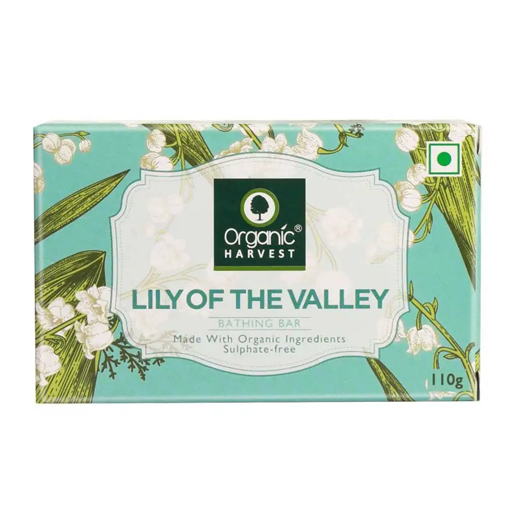 Organic Harvest Bathing Bar,  110 g  Lily of The Valley