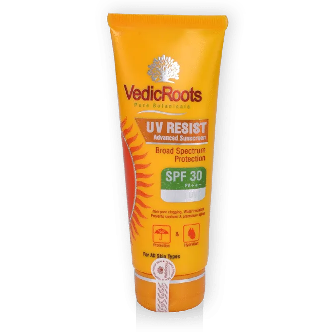 VedicRoots Uv Resist Advanced Sunscreen SPF 30