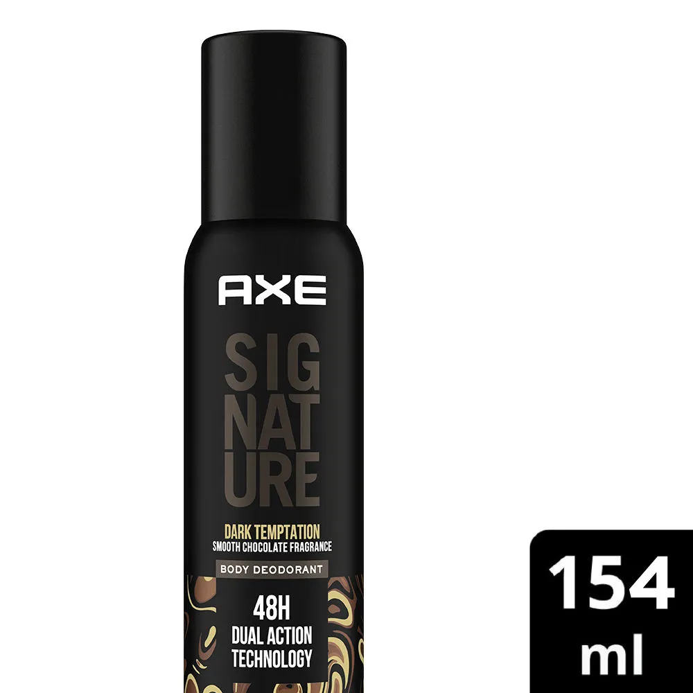 Axe Signature Dark Temptation Long Lasting No Gas Body Deodorant For Men