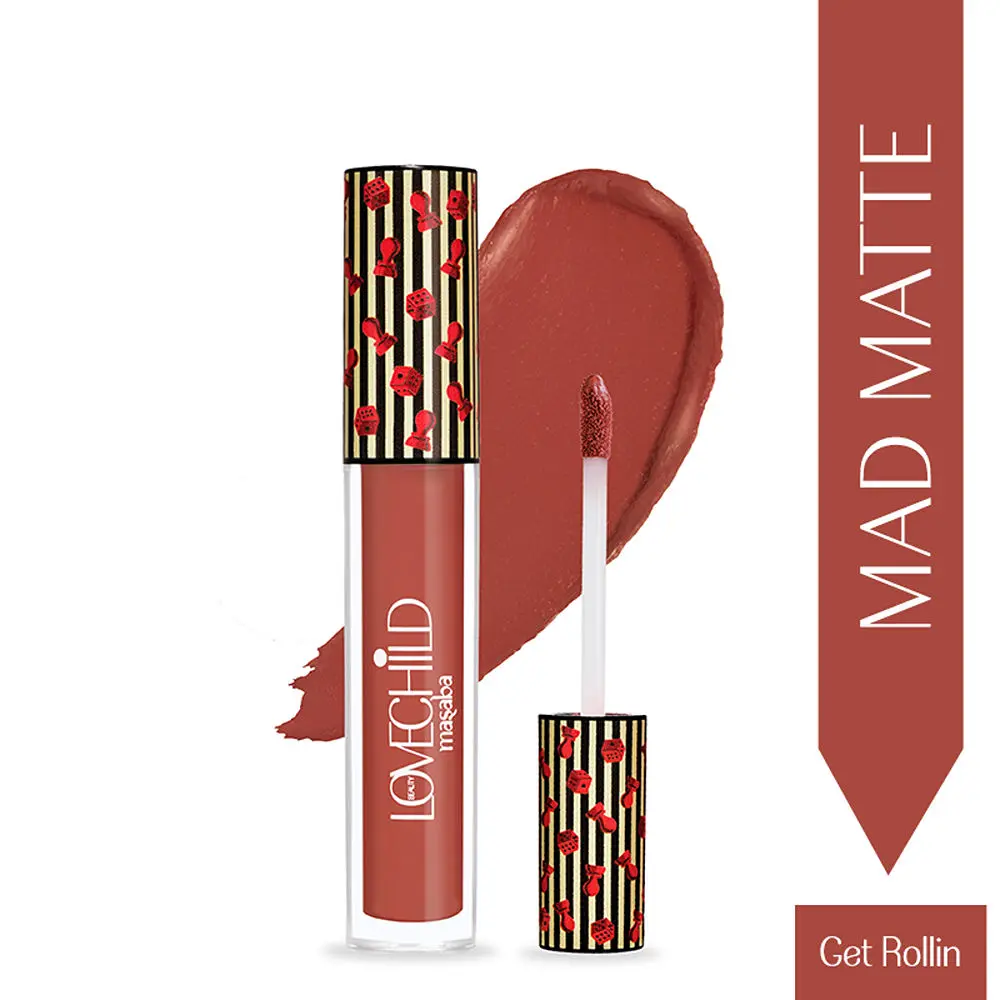 LoveChild Masaba - Game On! - 10 Get Rollin - Mad-Matte Liquid Lipstick