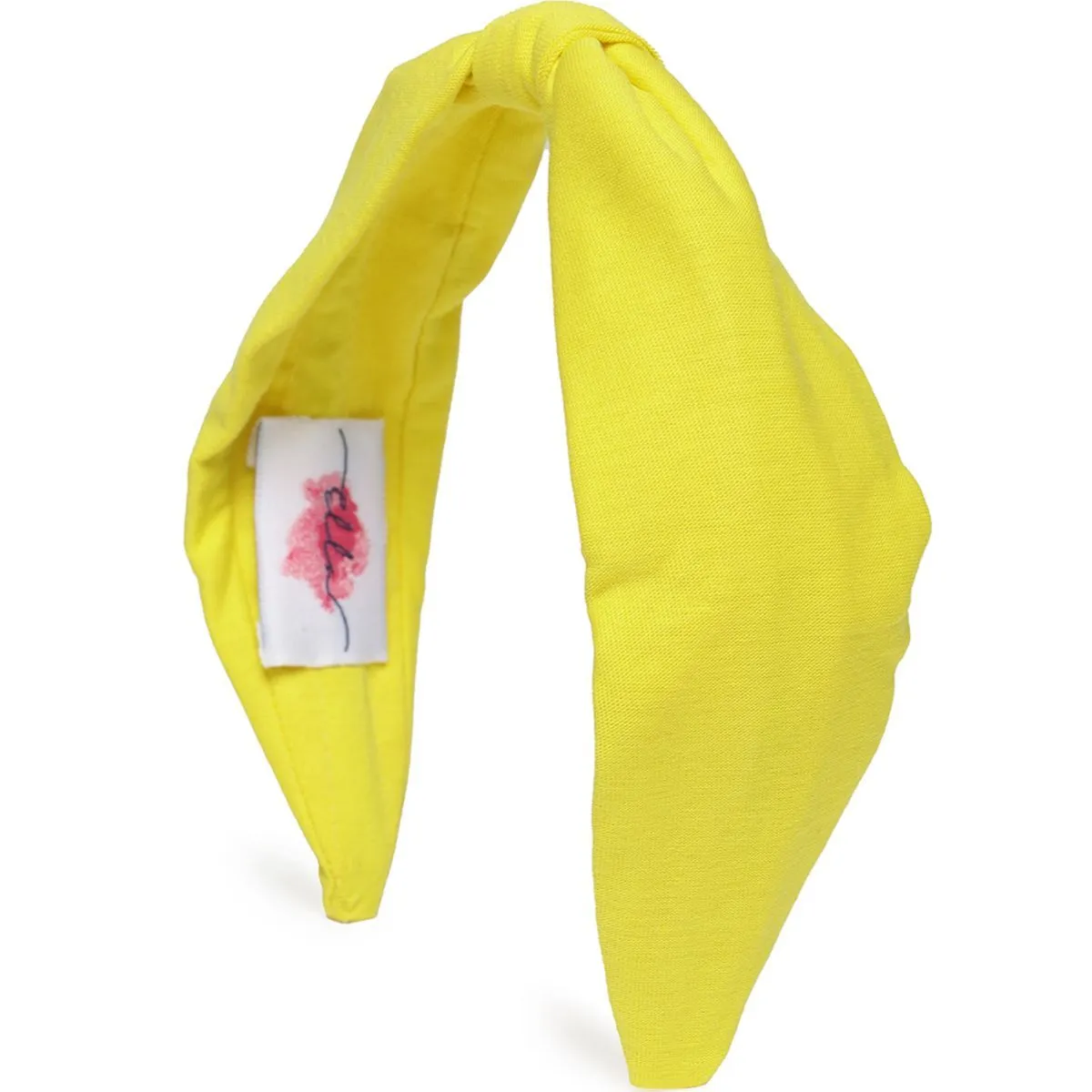 Elaa Elsa Headband In Yellow Jersey