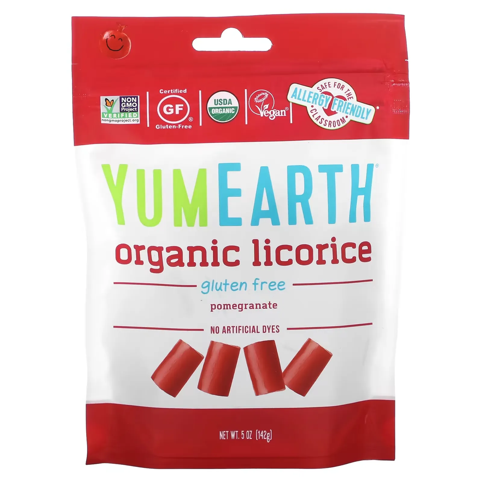 Organic Licorice, Pomegranate, 5 oz (142 g)