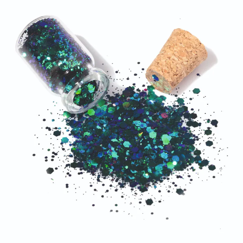 Kingdom Of Lashes Eye Glitter - Peacock Feathers