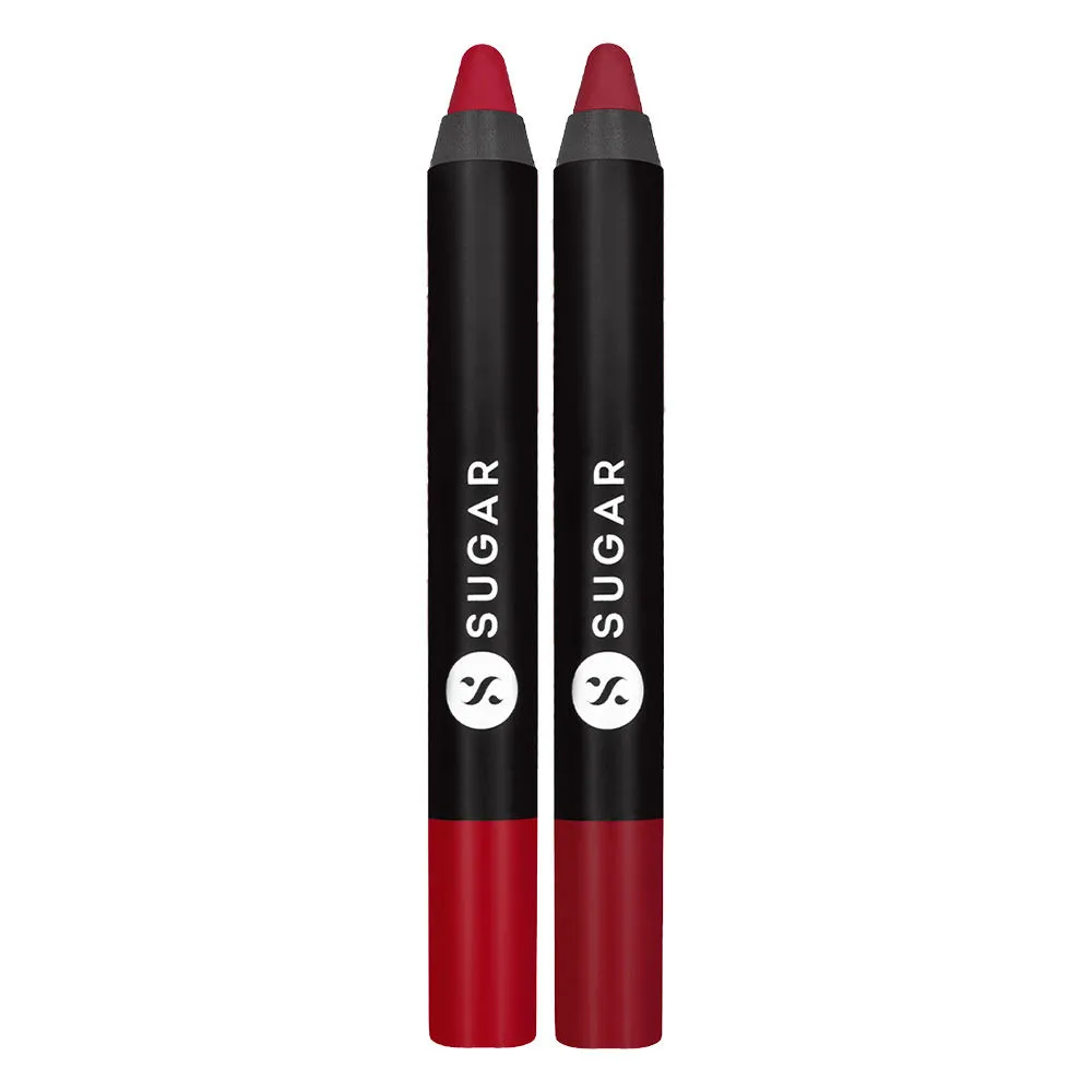 SUGAR Matte As Hell Crayon Lipstick - 12 Baby Houseman & 35 Claire Redfield