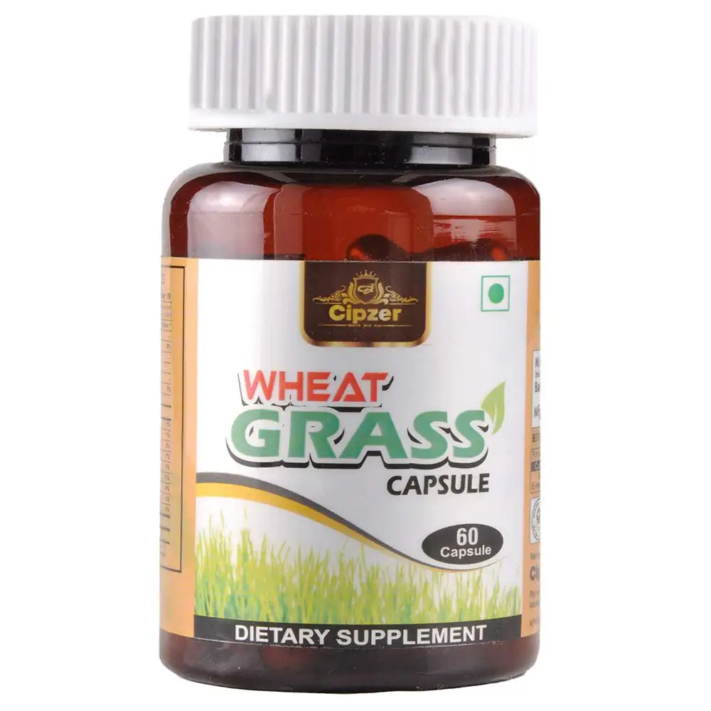 Cipzer Wheat Grass,  60 capsules