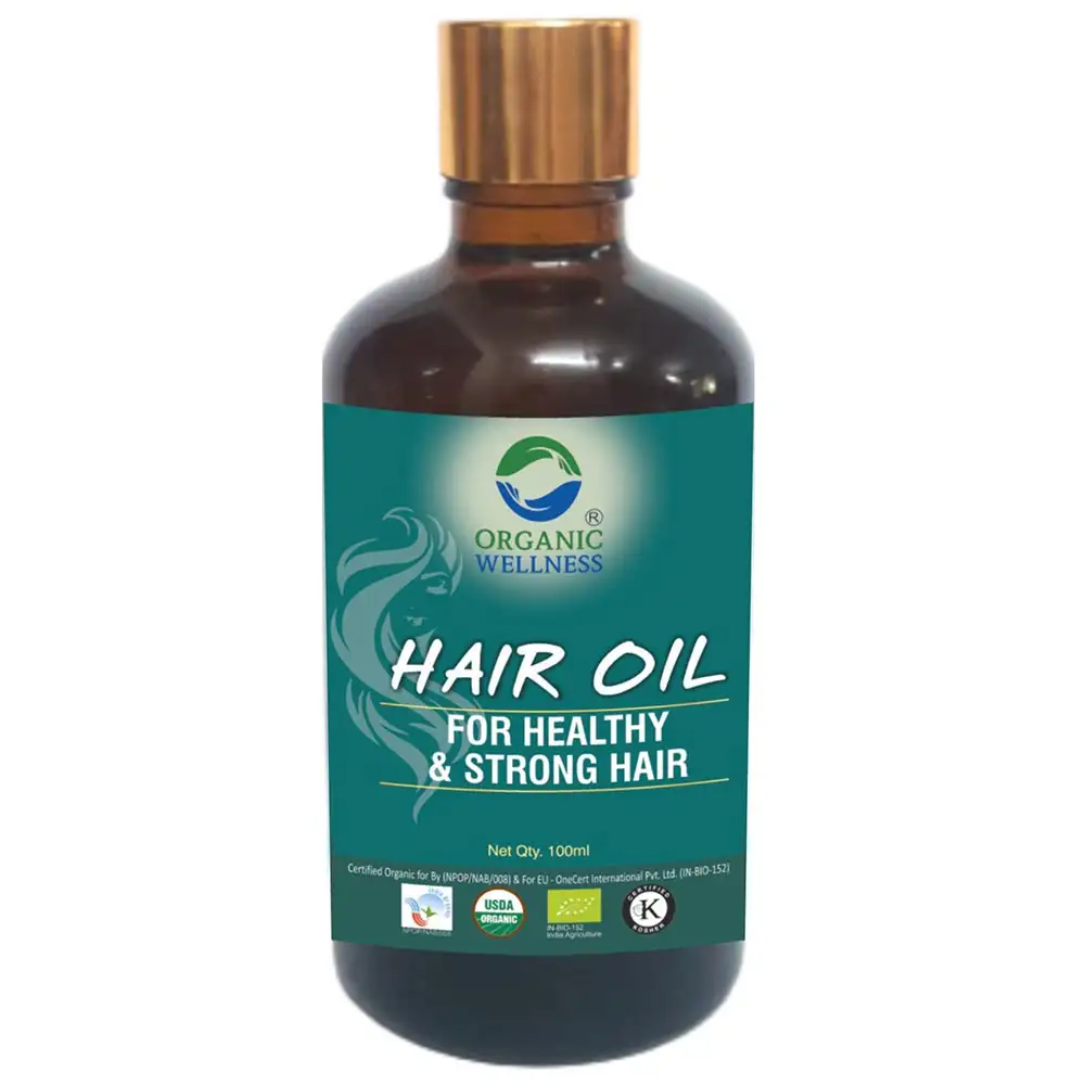 Organic Wellness Hair Oil,  100 ml  for Healthy & Strong Hair