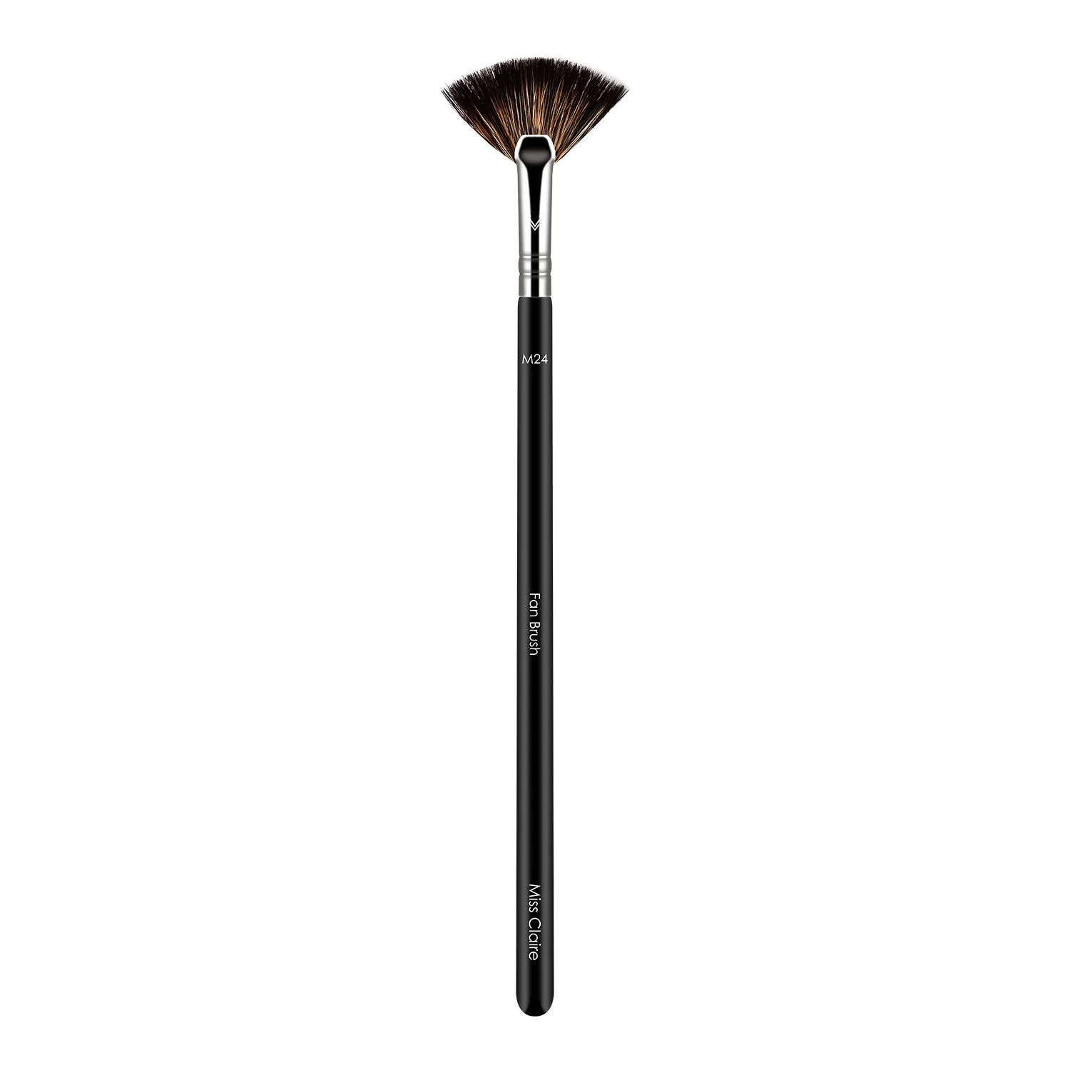 Miss Claire M24 - Fan Brush - Chrome