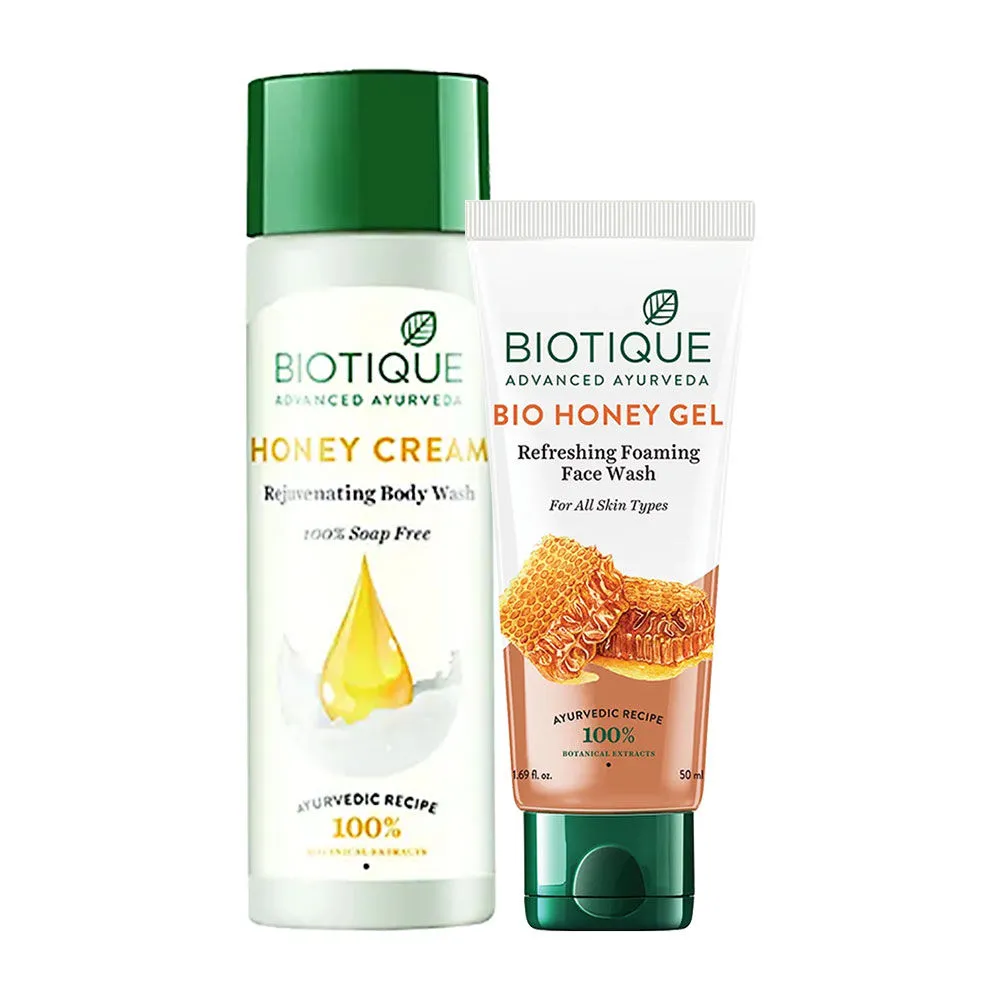 Biotique Honey Bath & Body Combo