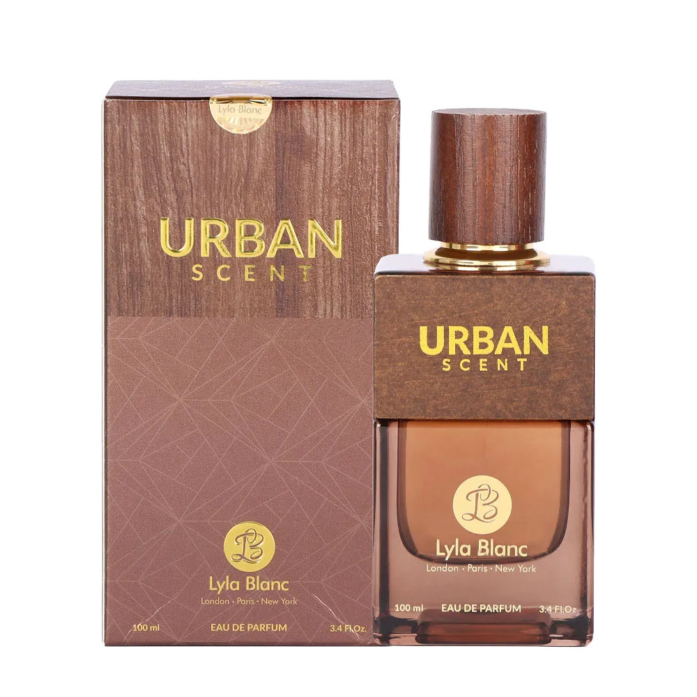 Lyla Blanc Urban Intense Vetiver Eau De Parfum For Men