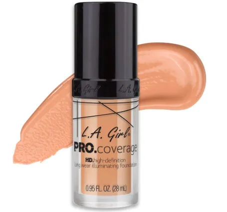 L.A Girl Pro Coverage Illuminating Liquid Foundation - Porcelain