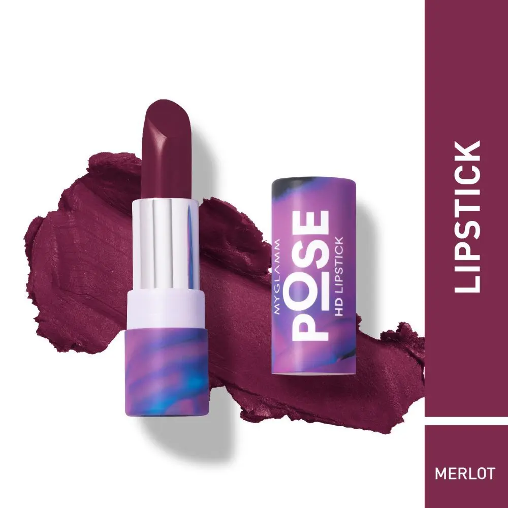 MyGlamm POSE HD Lipstick-Merlot-4gm