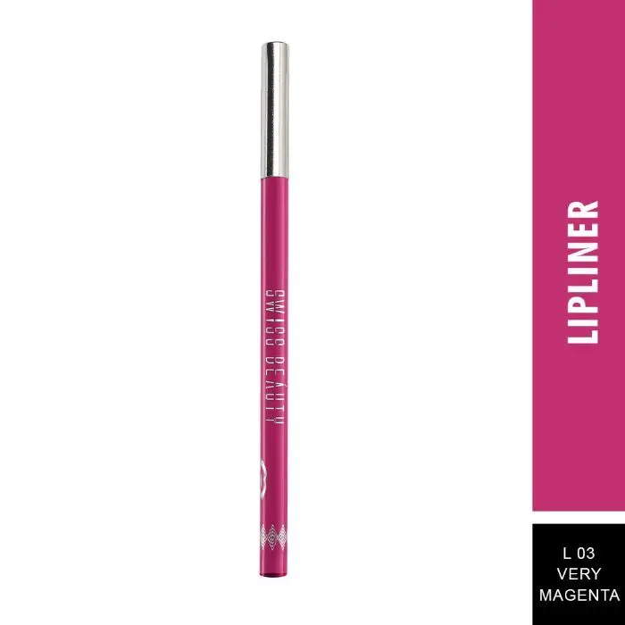 Swiss Beauty Glimmer liner For Lip 3 Very-Magenta (1.7 g)