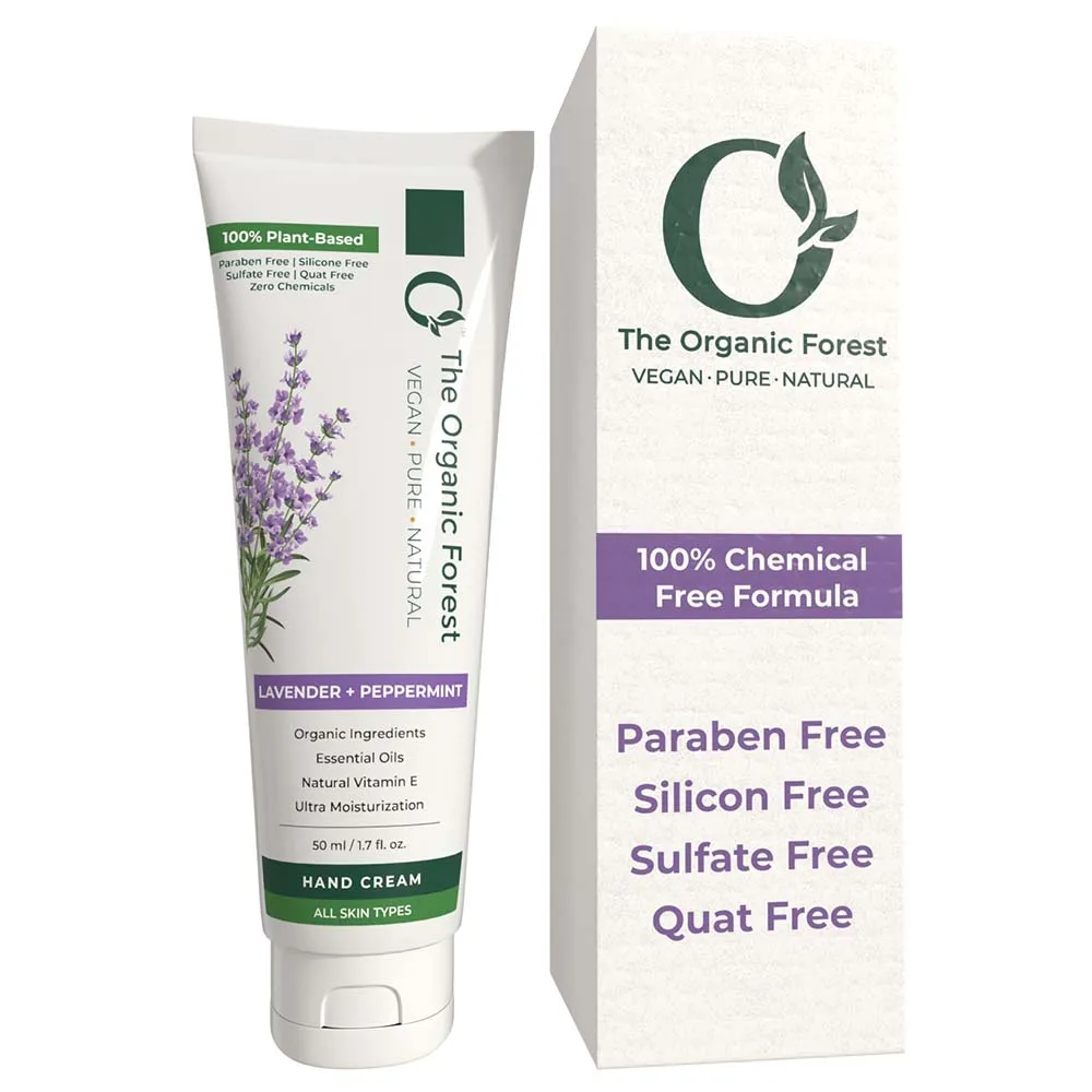 The Organic Forest Lavender and Peppermint Hand Cream