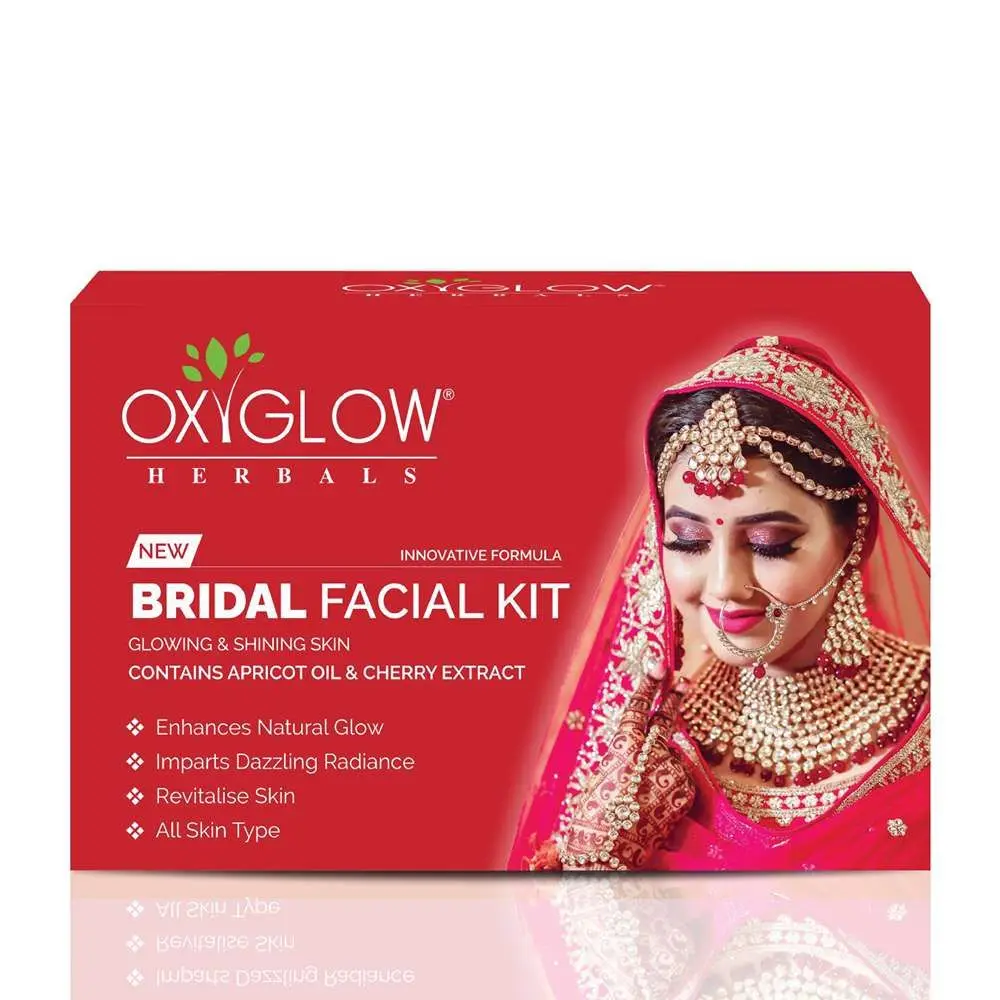 OxyGlow Herbals Bridal Facial Kit, 53gm, Bridal glow, Dazzling skin