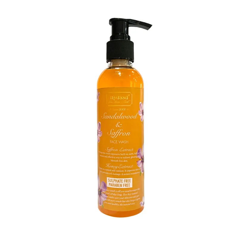 Nyassa Sandalwood & Saffron Face Wash