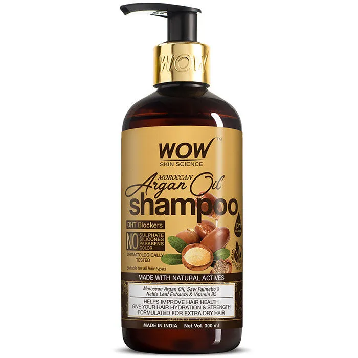 WOW Skin Science Moroccan Argan Oil Shampoo