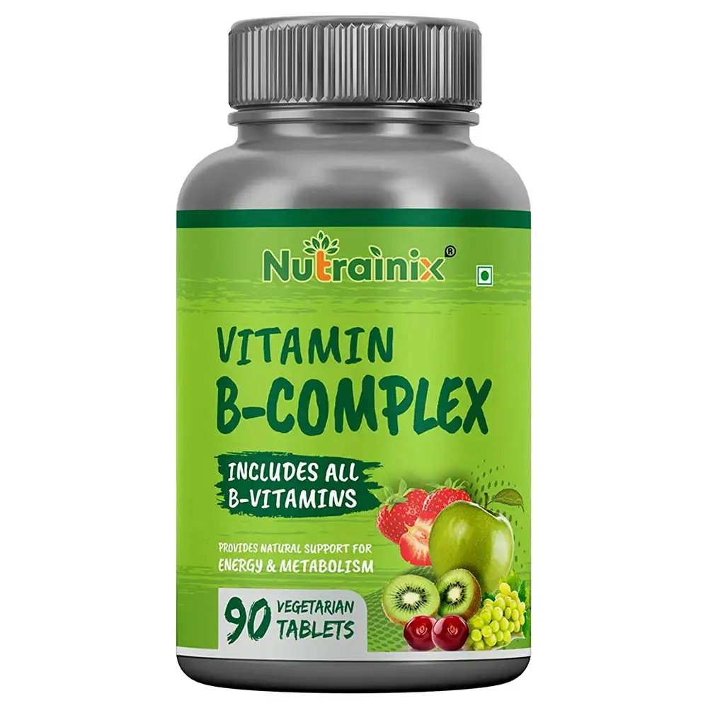 Nutrainix Vitamin B Complex,  Natural  90 tablet(s)