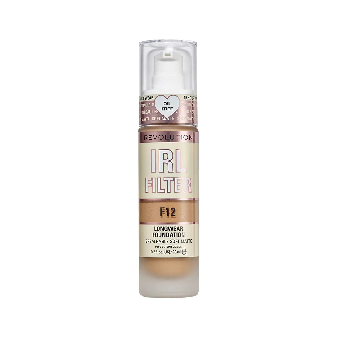 Makeup Revolution IRL Filter Longwear Foundation F12