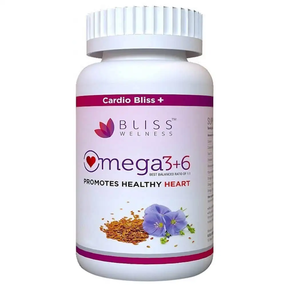 Bliss Welness Omega 3+6+9,  20 capsules