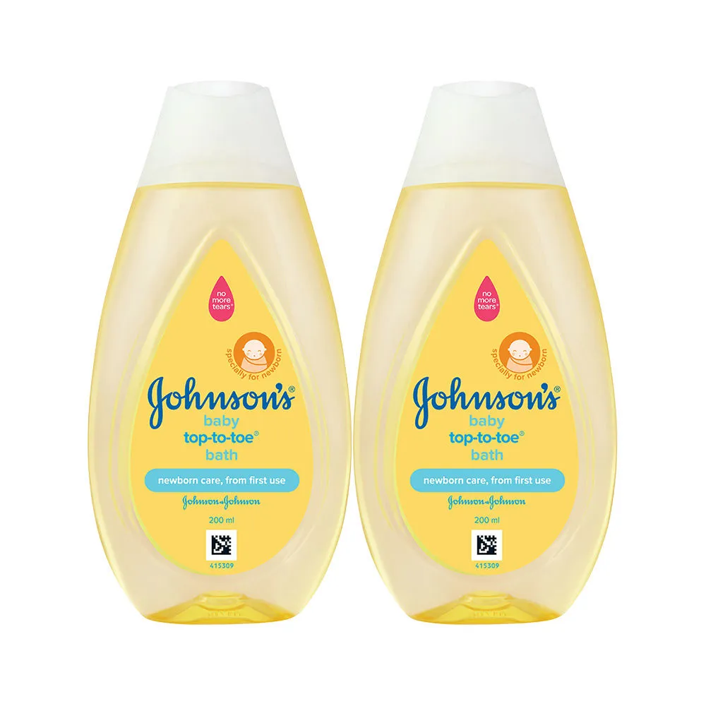 Johnson's Baby Top To Toe Bath (Pack of 2)