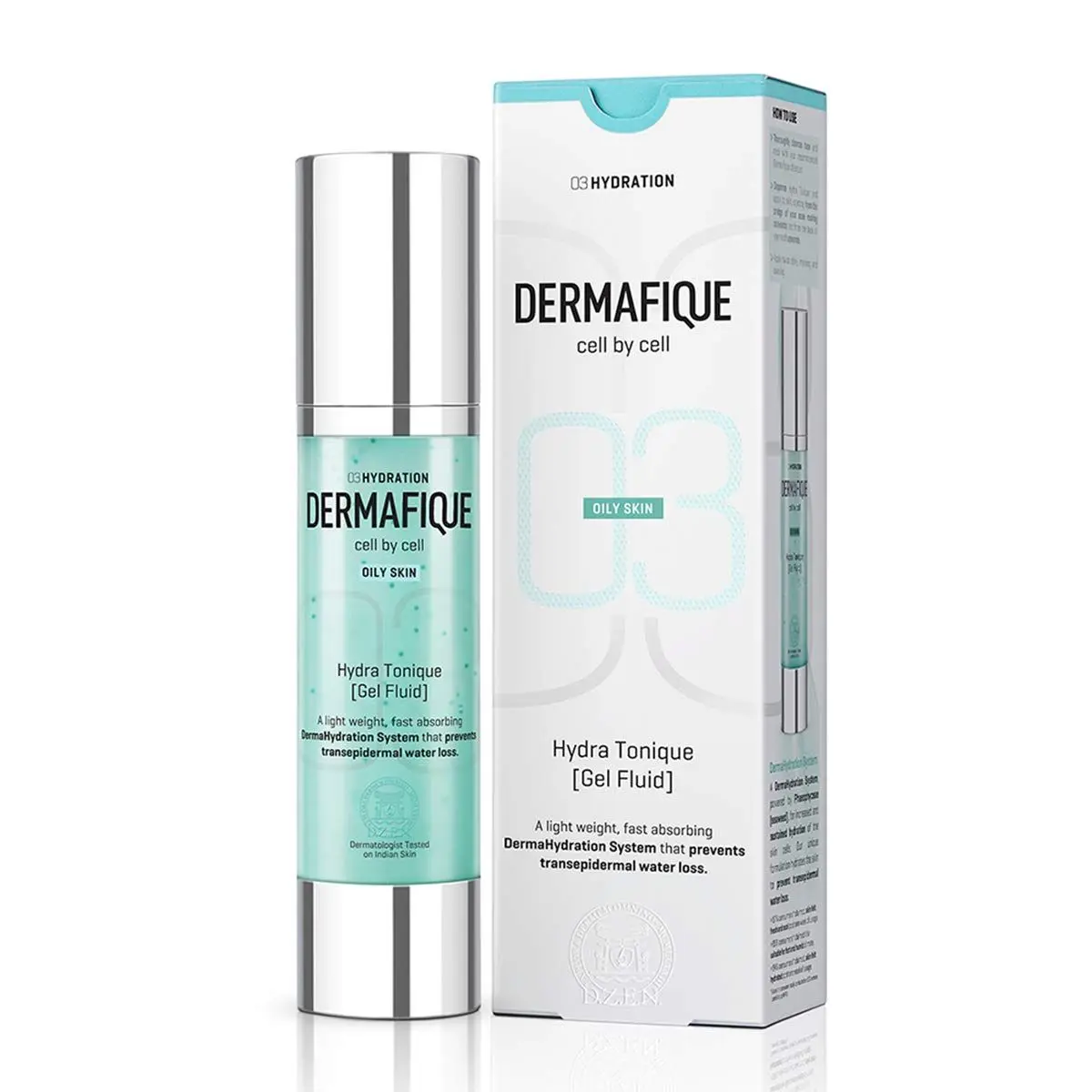 Dermafique Hydratonique Gel Fluid Hydrating  moisturizer for Oily Skin (50 g)