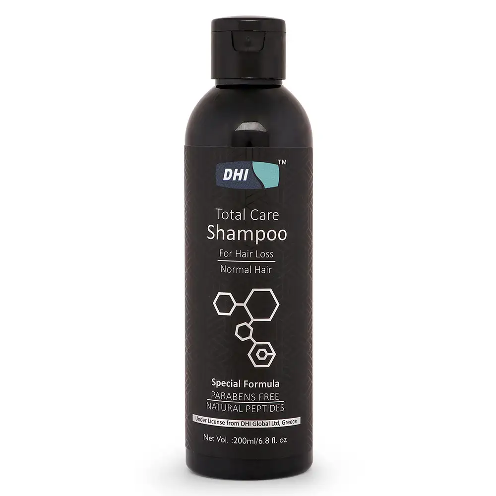 DHI Total Care Shampoo,  200 ml  for Hair Loss (Normal Hair)