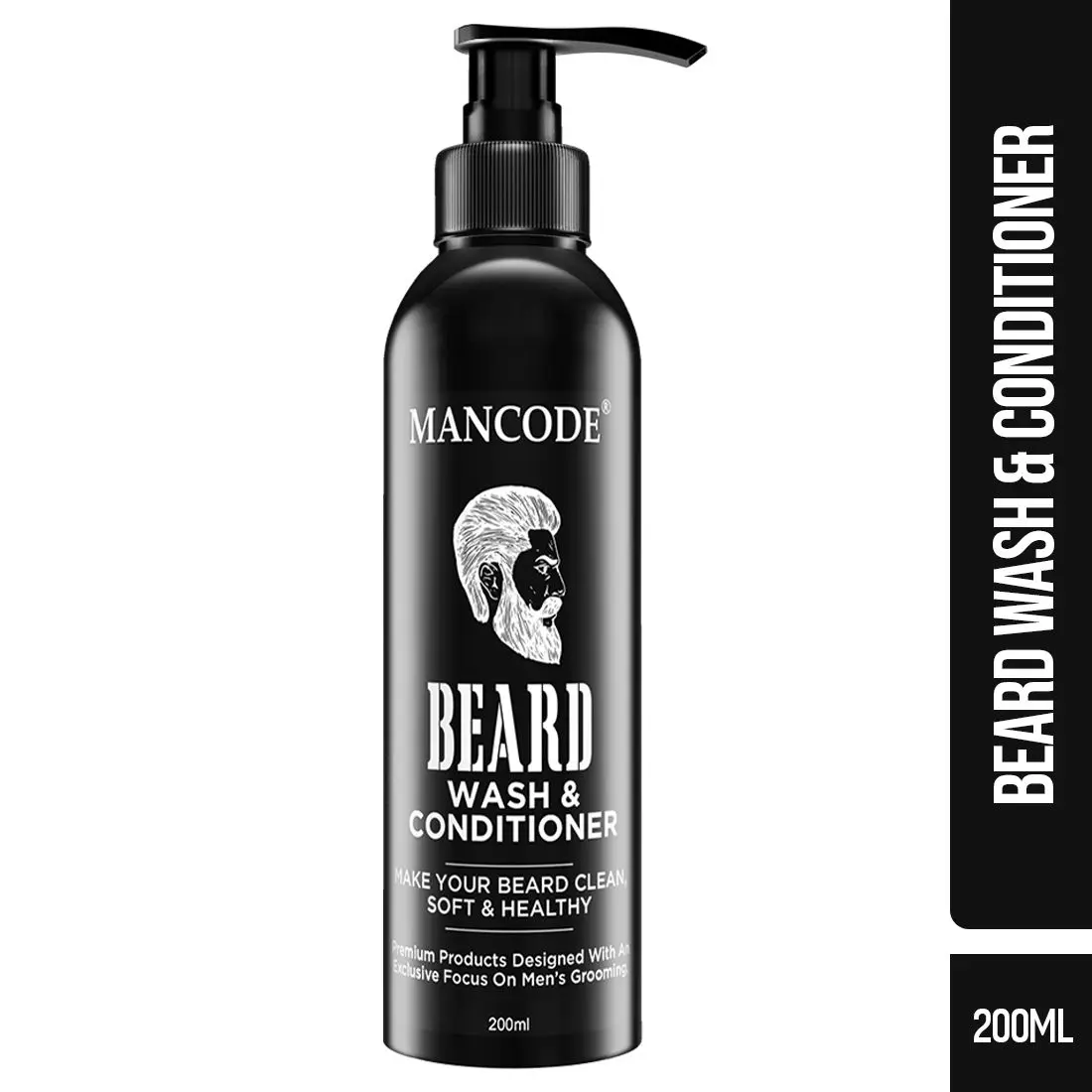 Mancode Beard Wash & Conditioner, 200ml