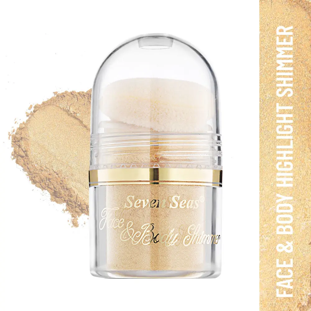 Seven Seas Face & Body Shimmer-210 Highlighter (Goldent Tainoi)