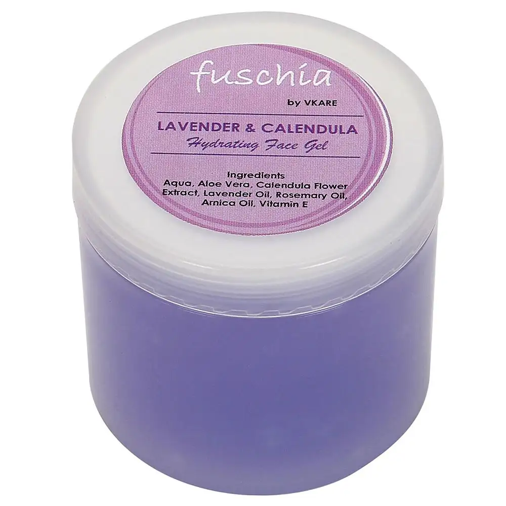 Fuschia Hydrating Face Gel,  100 g  Lavender & Calendula