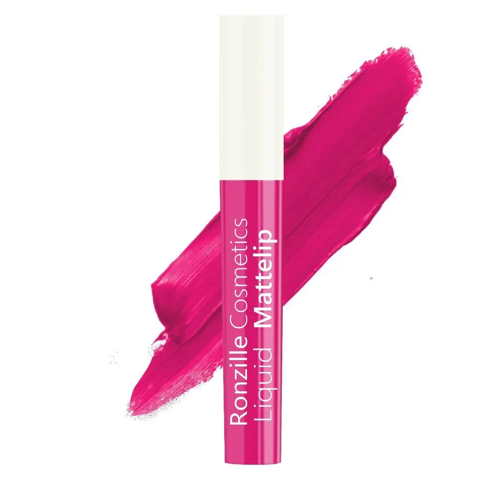 Ronzille Liquid Lipstick | Transferproof | Long Lasting | Smudgeproof | Highliy Pigmented | Vegan | Shade-111